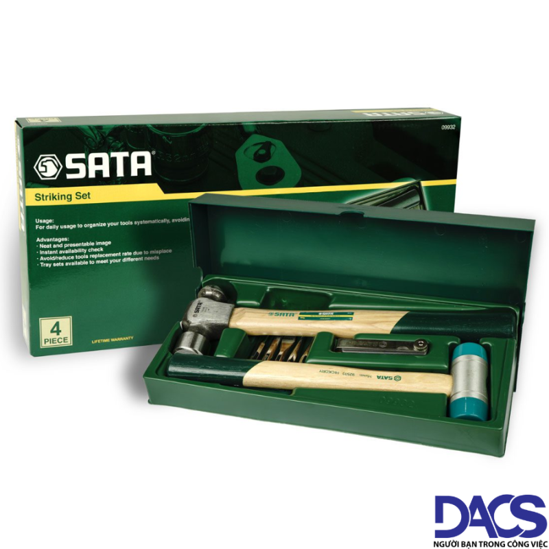 Bộ dụng cụ Sata 09932 - 4 chi tiết